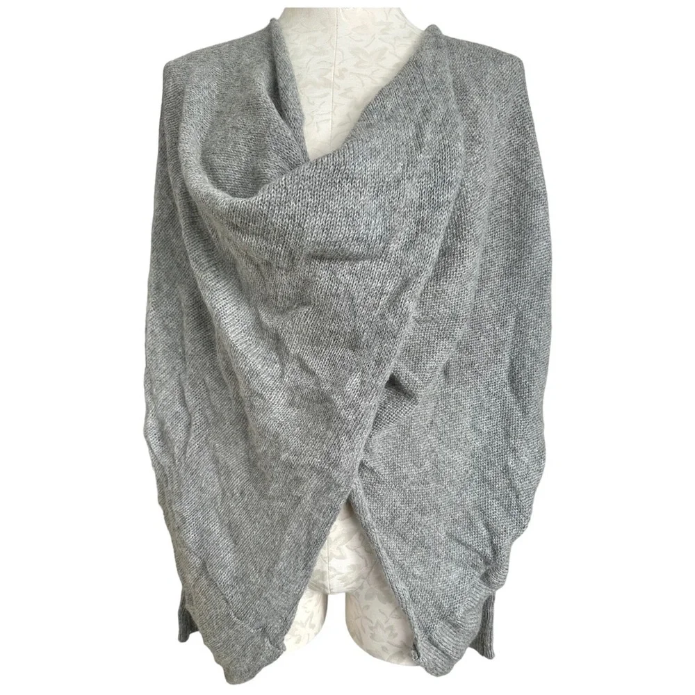 Sisters Twist Front Mohair Blend Long Sleeve Sweater One Size - Picture 5 of 13